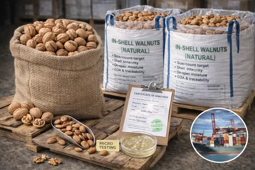 Bulk In-shell walnuts (natural) supplier — Atlas Global Trading Co.